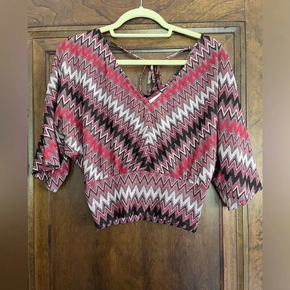 Misa Los Angeles Alia Top Elastic Waist, Red, White, Black Women Size XS, S, M - Picture 1 of 6
